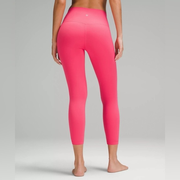 Lululemon Align High-Rise Pant 25” - Glaze Pink, Size 14 - Picture 7 of 9